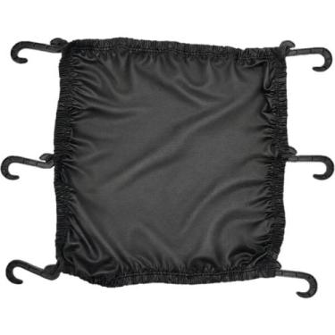 Imagem de Rede Elástica Aranha Fechada Para Capacete Moto 42x42 Preta - DNSA