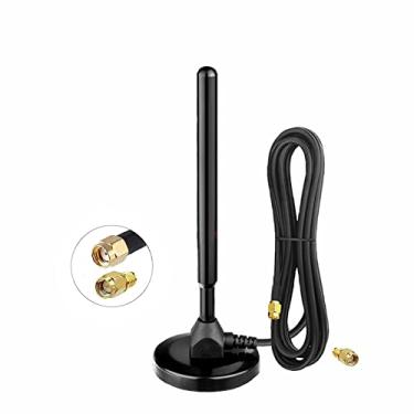 Imagem de Antena de gateway LoRa de substituição impermeável 5,8 dBi fortalecer a base magnética de longo alcance com cabo de 3 m para hotspot de hélio RAK Nebra Bobcat 300 SenseCAP M1 Hotspot HNT Miner, Eifagur