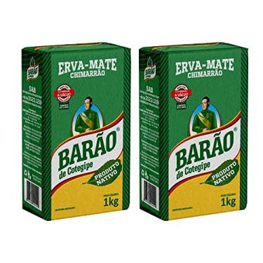 Imagem de Kit 2 un Erva Mate para Chimarrão Barão Nativa à Vácuo 1 Kg