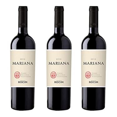 Imagem de Vinho Tinto Português Herdade Do Rocim Mariana 750ml Kit 3