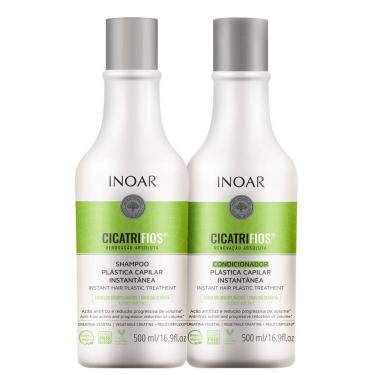 Imagem de Kit Inoar Cicatrifios Plástica Capilar (2 Produtos)