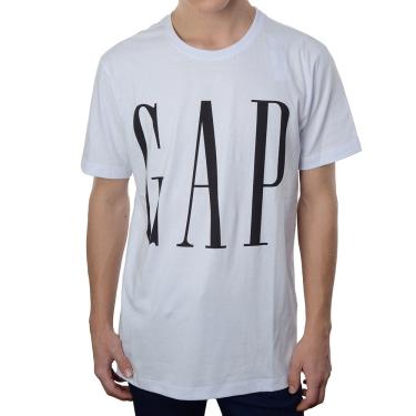 Imagem de Camiseta Masculina Gap Logo Branco - 109