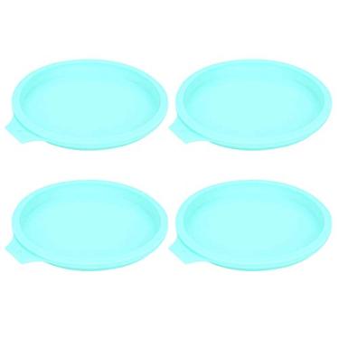Imagem de Molde de bolo de silicone, assadeira, máquina de lavar louça, segura e durável, redonda, antiaderente, para cozinha, para bolos de mousse(#1)