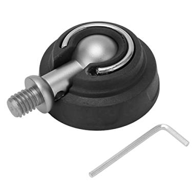 Imagem de Acouto Suporte de borracha para pé de 3/8" tripé de borracha aço inoxidável antiderrapante 50 mm de diâmetro para substituição de tripé