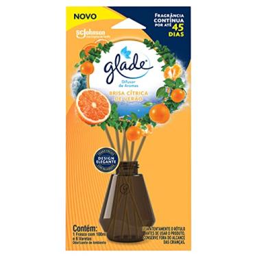Imagem de Glade Aromatizador de Ambiente, Difusor Aroma Base Cítrica de Verão, 100ml e 6 Varetas