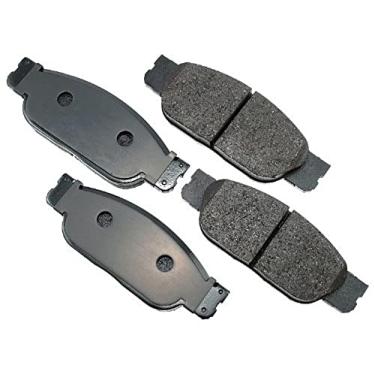 Imagem de Akebono EUR805 Euro Ultra Premium Kit de pastilhas de freio a disco de cerâmica