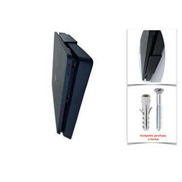 Imagem de Suporte Splin para Playstation 4 Ps4 Slim de Parede Vertical modelo Invisível (preto)