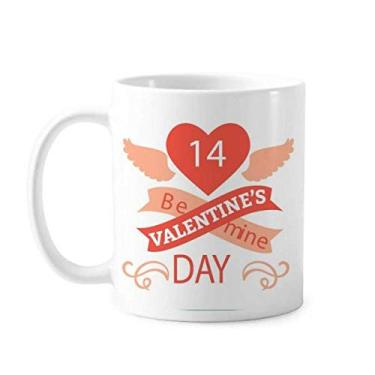 Imagem de Caneca vermelha do Dia dos Namorados Be Mine Caneca cerâmica café porcelana louça
