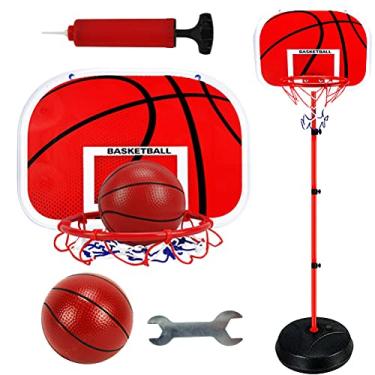 Kit de Basquete Ajustável para Crianças, Animais de Desenhos Animados,  Basquete, Exterior, Interior, Jogo, Brinquedos Esportivos