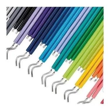 Imagem de Borrachinha Ligas Para Aparelho Ortodôntico (05 Cores) 05 Palitinhos