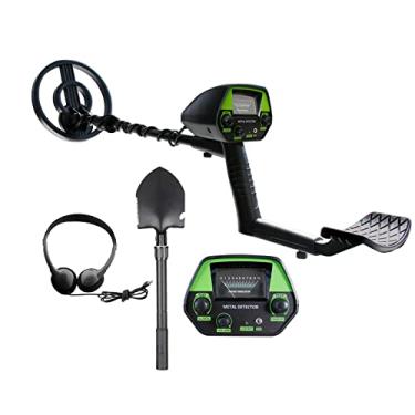 Imagem de Detector de metais subterrâneo Localizador de metais Detector de ouro Caçador de tesouros Gold Digger Instrumento portátil de detecção de metais para alunos iniciantes