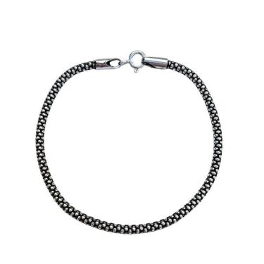 Imagem de Pulseira Pipoca Prata De Bali 925 2,8mm -18cm