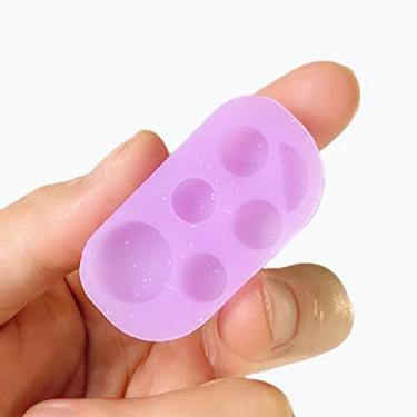 Imagem de Paleta de matiz de silicone para elevação de cílios pequena placa de bandeja para levantamento de sobrancelhas, laminação de tintura, removedor de extensão de cílios, recipiente paleta de elevação de