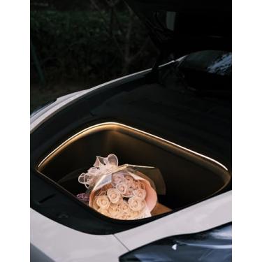 Imagem de TPARTS Para Tesla Model Y Frunk LED Strip Tesla Luzes Ambientes Luzes de Carro