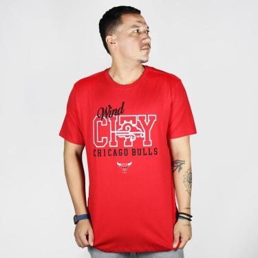 Imagem de Camiseta NBA Chicago Bulls Postcard Vermelho-Masculino