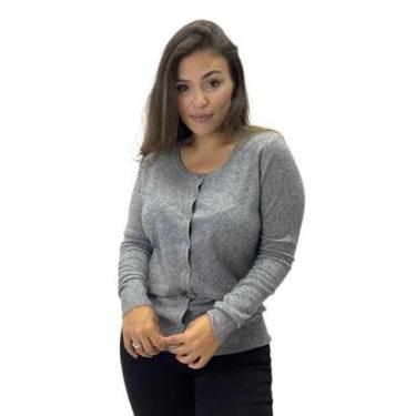 Imagem de Casaco Facinelli Cardigan com Botão e sem Bolso-Feminino
