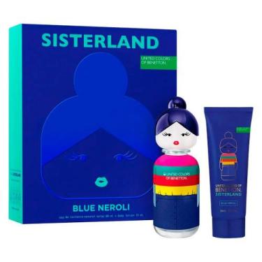 Imagem de Benetton Blue Neroli Sisterland Kit - Perfume Feminino Edt + Body Spra