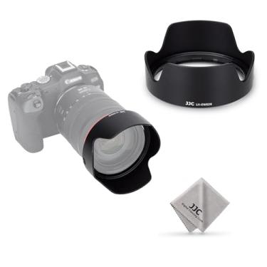 Imagem de JJC EW-83N Para-sol reversível para Canon RF 24-105 mm F4L é USM Lens Replace EW-83N Lens Hood, compatível com filtros de 77 mm e tampa de lente de 77 mm