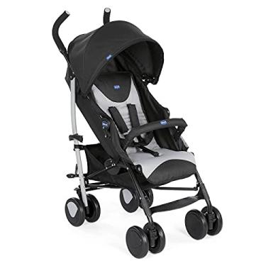 Imagem de Chicco Echo Carrinho de Passeio com Barra de Proteção, Preto (Stone), 0-22 kg