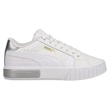 Imagem de PUMA Girl's Cali Star Metallic (Big Kid) Puma White/Puma White 5 Big Kid M
