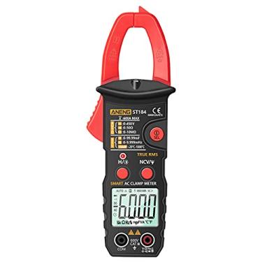 Imagem de True Rms Multímetro Digital Alicate Medidor Dc/Ac detector de Tensão Ac Amp Medidor Com Ohm Capacitância Ncv Continuidade Diodo Hertz Tempeure Tester