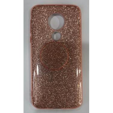 Imagem de Capa Capinha para motolora moto g7 power Xt1955 Tela 6.2 Glitter Brilh