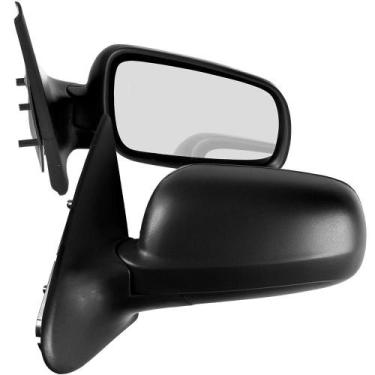 Imagem de Par Retrovisor Gol G3 2000 a 2005 4 Portas Preto Sem Controle CarolCar