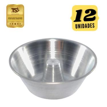 Imagem de Formas Para Quindin Mini Em Aluminio N 10 - Global Alumínio