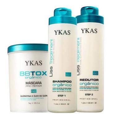 Imagem de Ykas Orgânico Formol Free ( 2x1L ) + Máscara 1kg