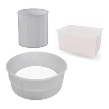 Imagem de Forma Queijo Frescal 500G + Mussarela 500G + 1 Canastra 1Kg - Injesul,