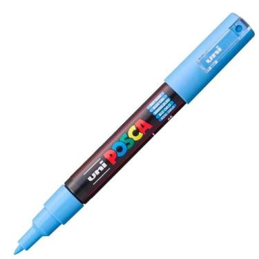 Imagem de Caneta Uni Posca Pc 1m Azul Ceu Uniball, SKY BLUE 48