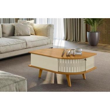 Imagem de Mesa de Centro Indianápolis - Cumaru / Opala - Madetec