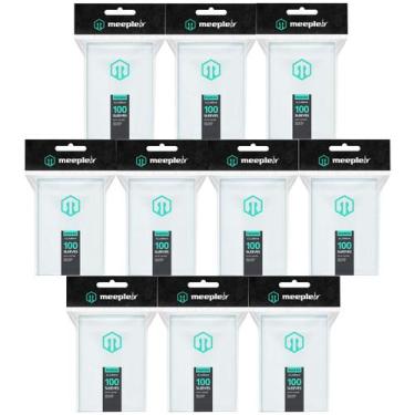 Imagem de Kit 1000 Sleeves Padrão Premium Cartas Pokémon Adrenalyn - MeepleBR