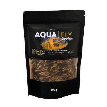 Imagem de Alimento Para Peixe Premium  Larva Desidratada Bsf  - Buzz Fly P&D, 10
