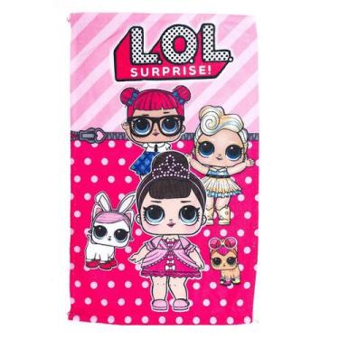 Imagem de Toalha De Rosto E Mão Lol Surprise Felpuda Infantil - Toys 2U