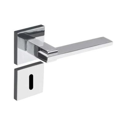 Imagem de Fechadura Para Porta 55mm Interna Cromado Nina 221-90 - Pado