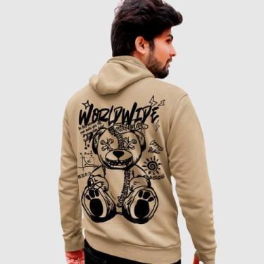 Imagem de Blusa Moletom Genuine Grit Masculina Estampada Algodão 30.1 Ted World 