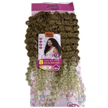 Imagem de Cabelo Ondulado Daisy Extraordinário Bio Vegetal 75cm 8pcs 300gr - D&D