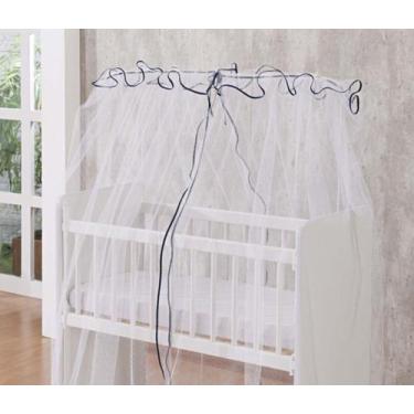 Imagem de Mosqueteiro Para Mini Berço Canaã Véu Mini Berço  - My baby 