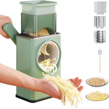 Imagem de Cortador Ralador Fatiador De Legumes Vegetais Multifuncional Cortador 