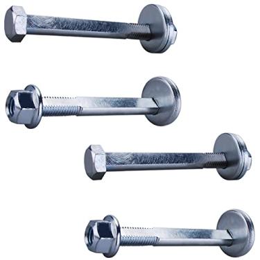 Imagem de HHCM 2 conjuntos de kit de parafusos de camber K80276, ajuste de rodízio de alinhamento frontal para Infiniti QX56/QX80, para Nissan Armada/Frontier/NV1500/ NV2500/ NV3500/ Pathfinder/Titan/Xterra/Equator