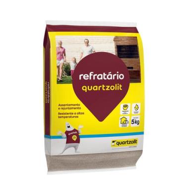 Imagem de Argamassa Refrataria Alta Resistência 5kg - Quartzolit