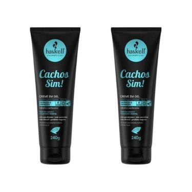 Imagem de Gel Creme Haskell Cachos Sim 240G - Kit Com 2Un