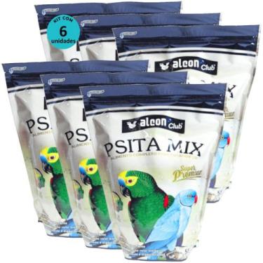 Imagem de Alcon Club Psita Mix 550g Super Premium Para Psitacídeos Kit Com 6