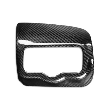 Imagem de FINMOKAL Acabamento da tampa do painel do interruptor de farol de fibra de carbono compatível com Benz A Class W177 W118 CLA/Class A CLA200 CLA260 A35L A45 AMG (RHD)