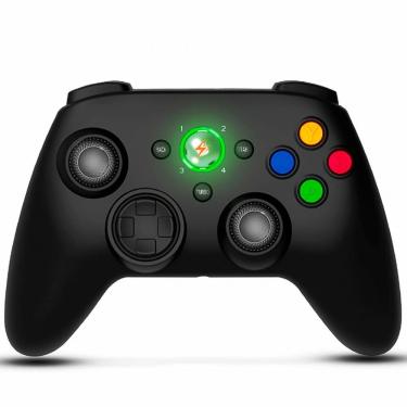 Imagem de Controle XBOX 360 USB Com Fio, Para Computador e Notebook, KNUP, KP-GM033, Preto