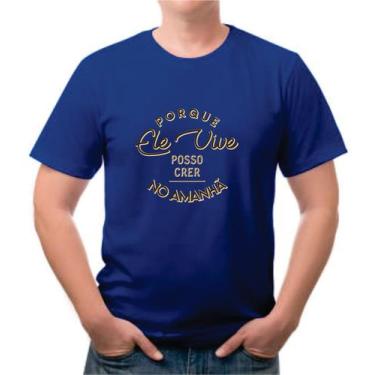 Imagem de Camiseta Básica Unissex Gospel 100% Algodão - Urban Vibes, Preto, G