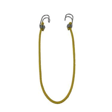 Imagem de Extensor ou Corda Elastica 50cm Amarelo/Branco - 50UN - Alffa