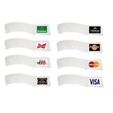 Imagem de 50 Unidades Pente Descartável Para Hotel Motel Pousada Spa - BRANCO - 