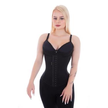 Imagem de Cinta Modeladora 18 Barbatanas Com Suporte - Xale de Seda Design, Pret